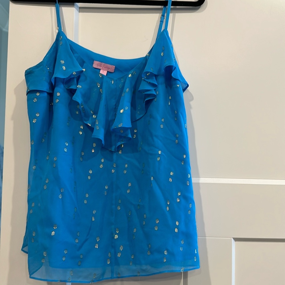 Lilly Pulitzer tank blue